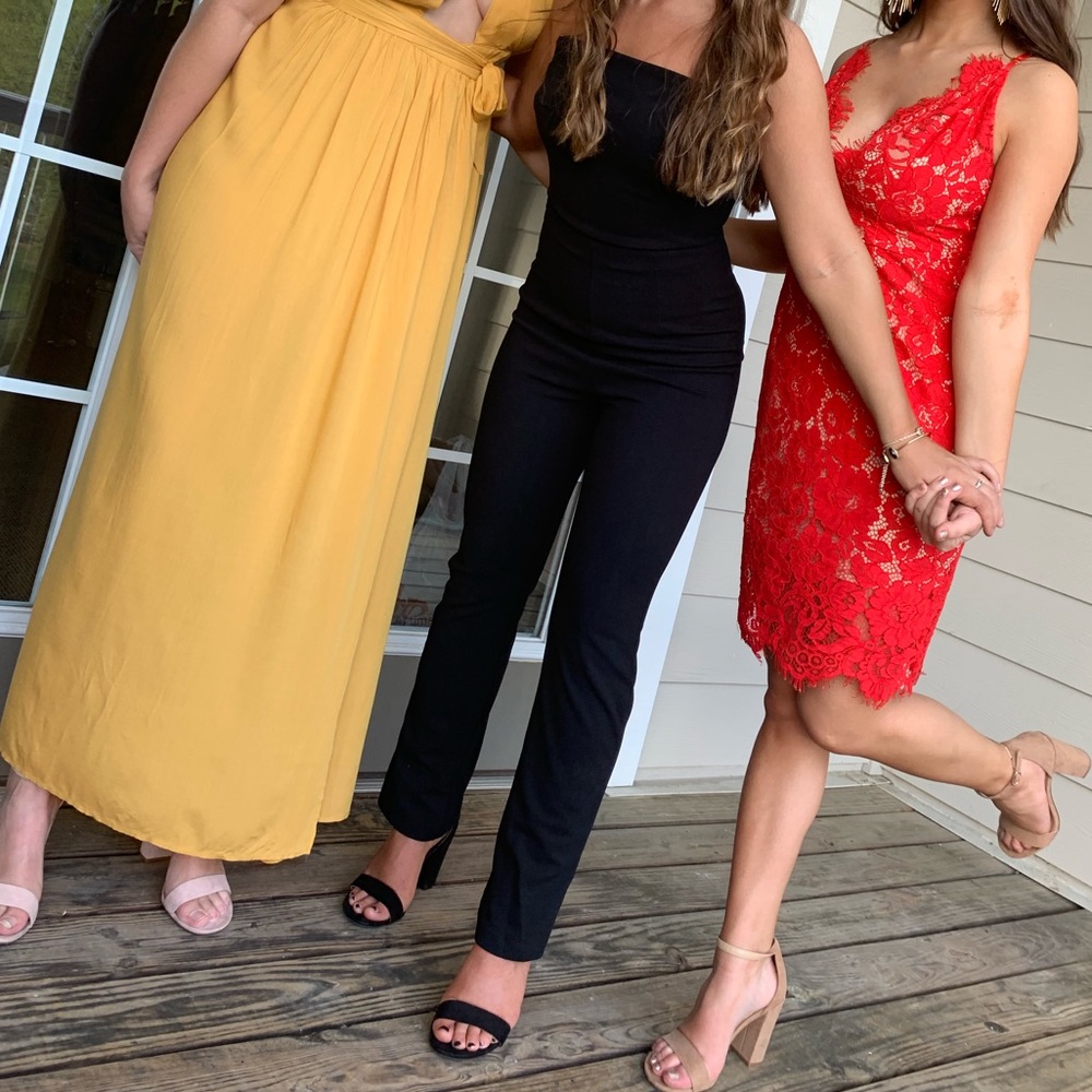 Black jumpsuit